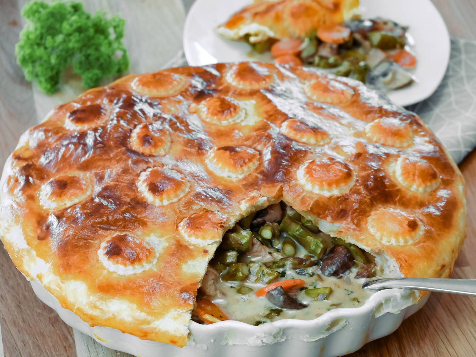 hähnchen reis auflauf