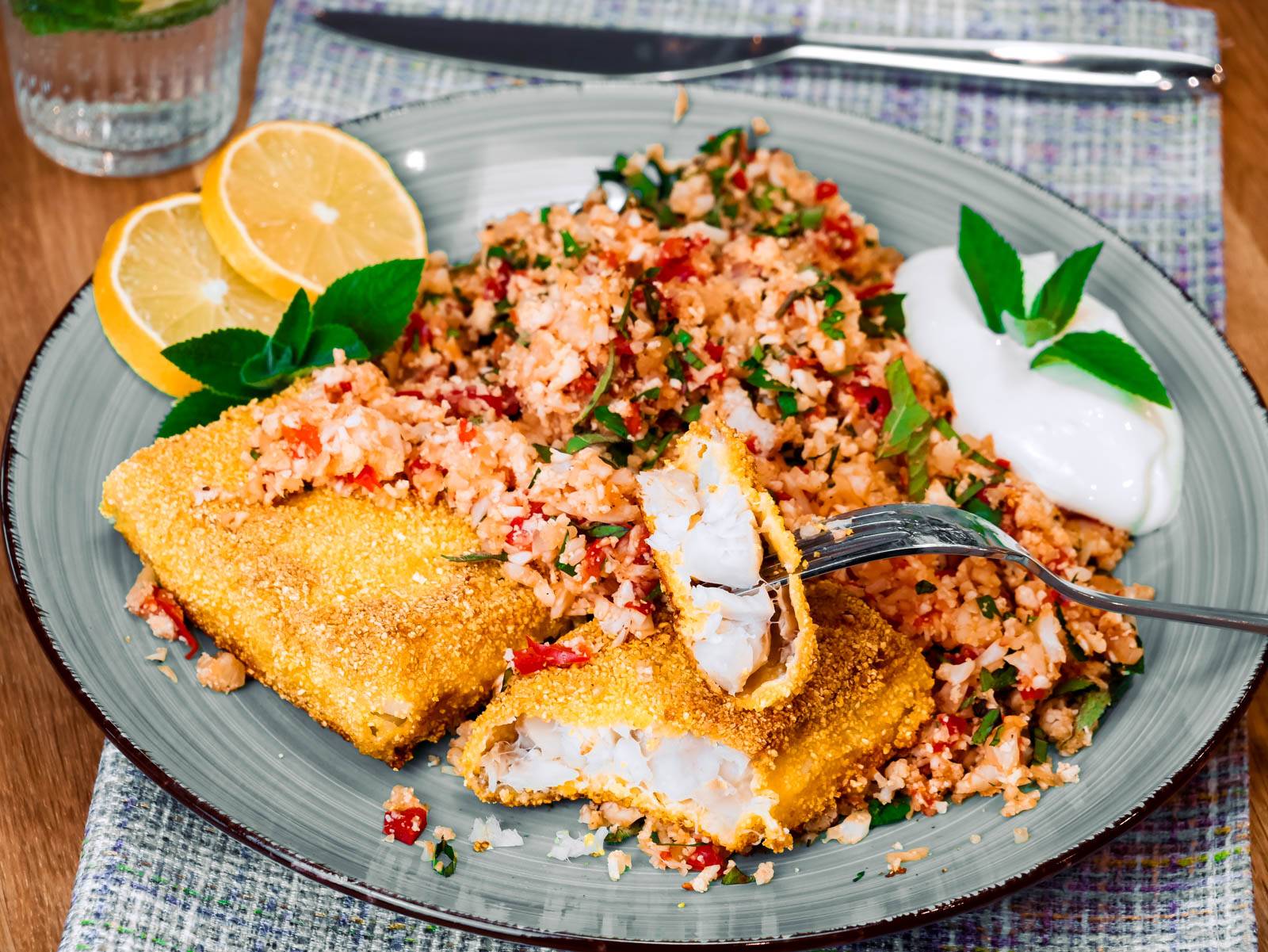 blumenkohlauflauf mit kartoffeln und käse überbacken