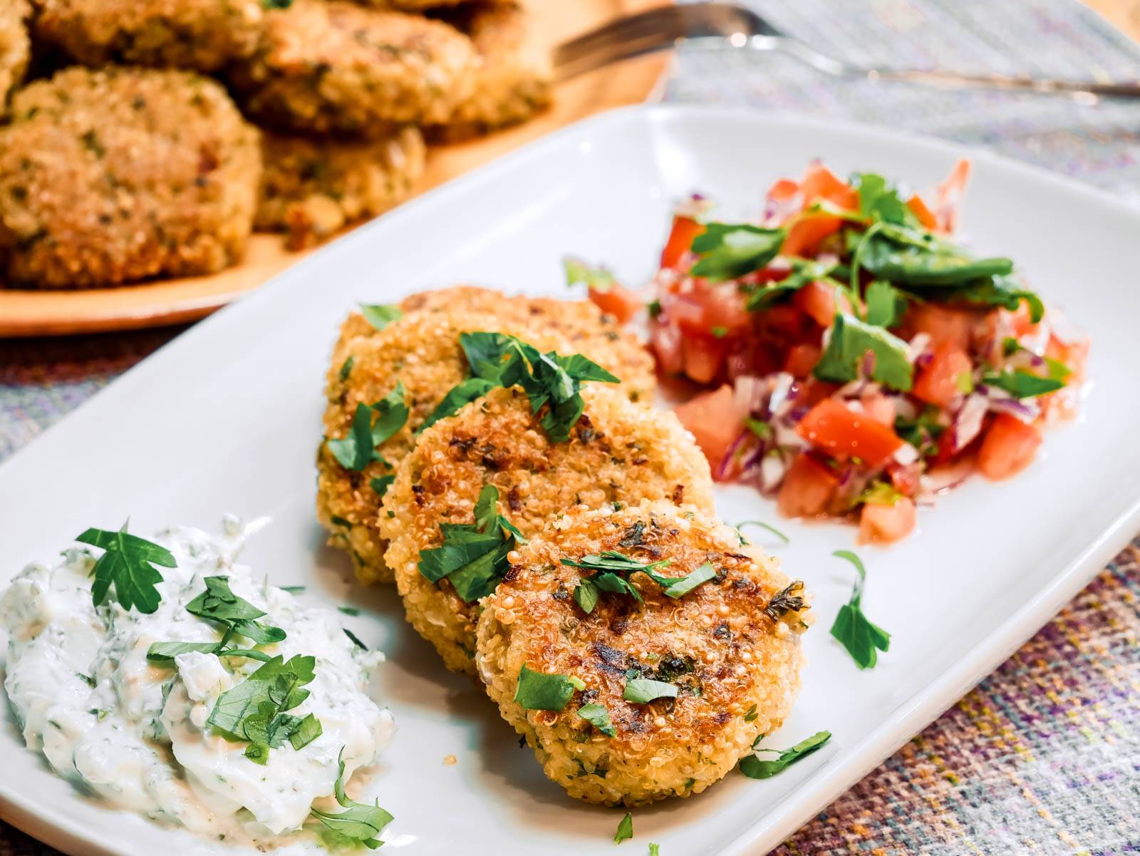 quinoa bratlinge