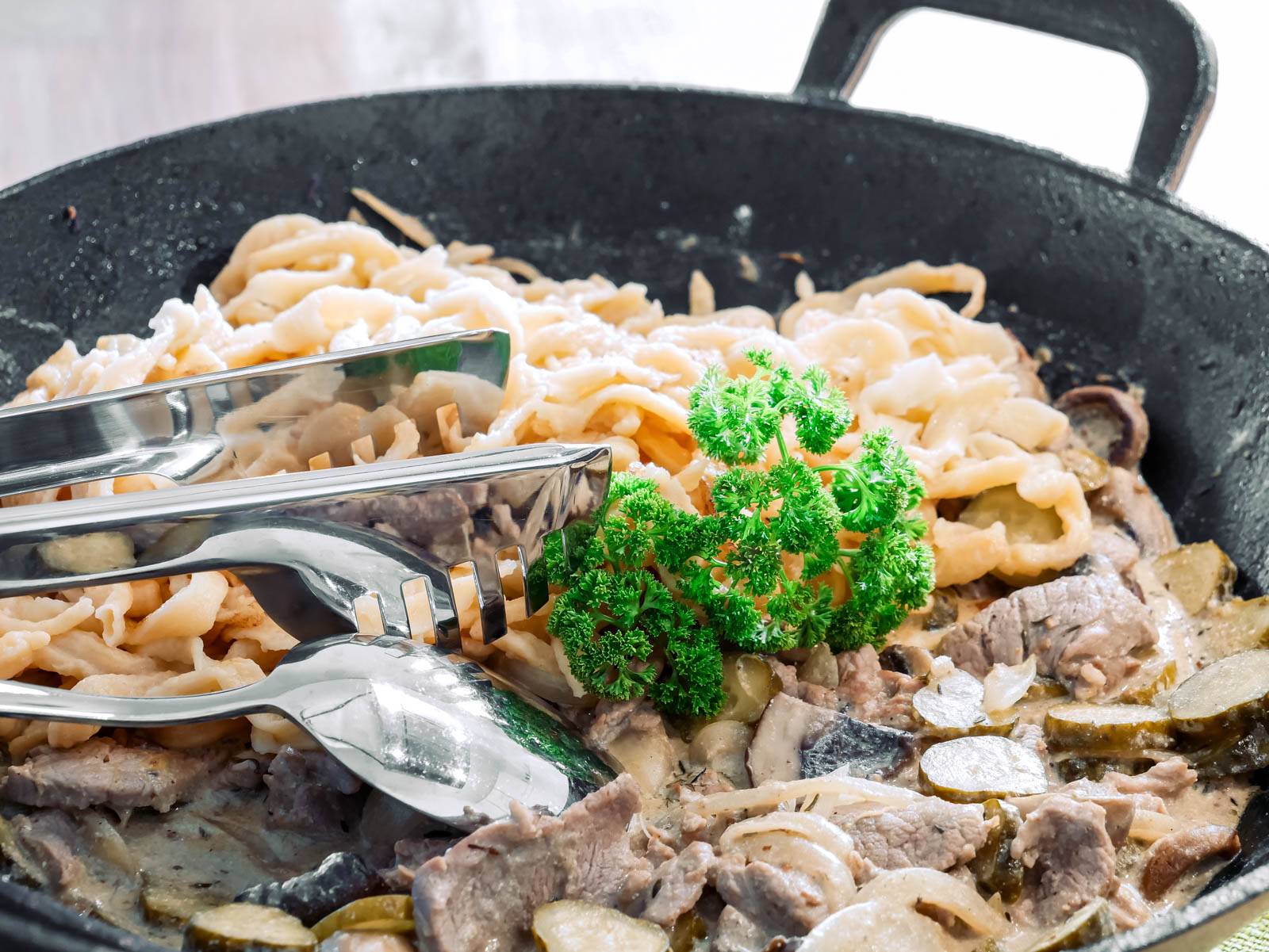 omas schwäbische käsespätzle