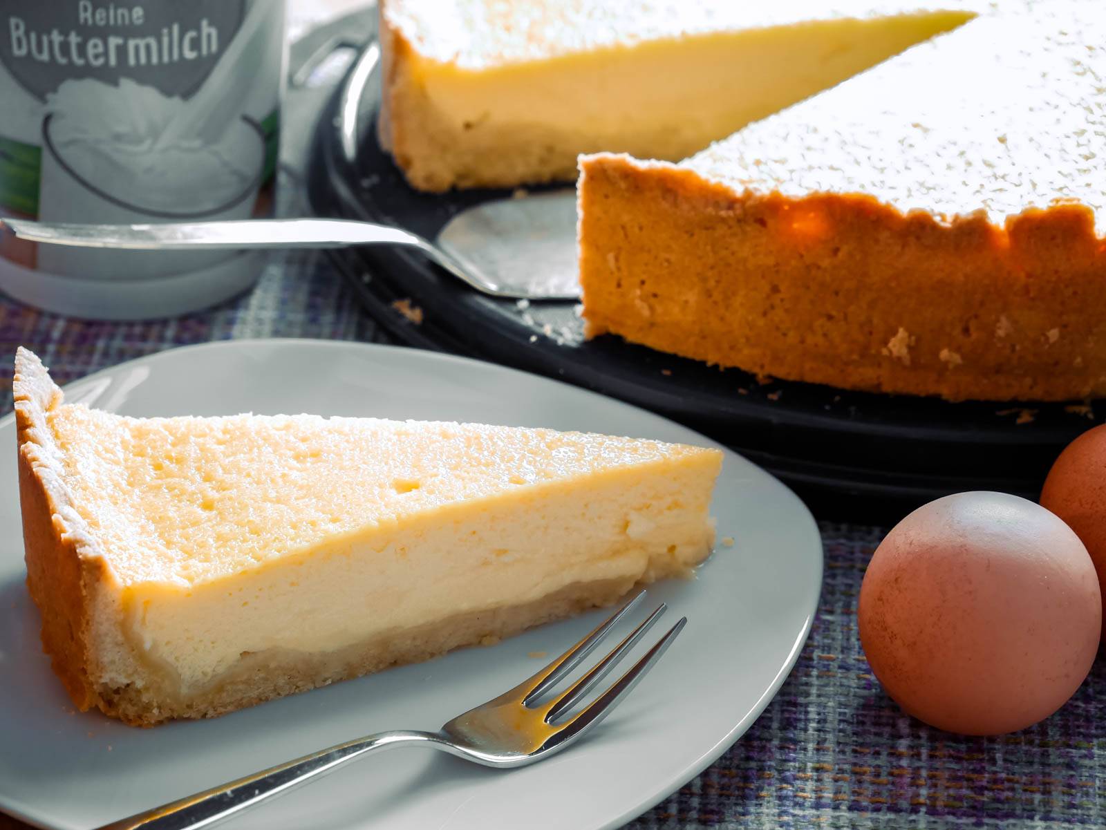 käsekuchen mit buttermilch