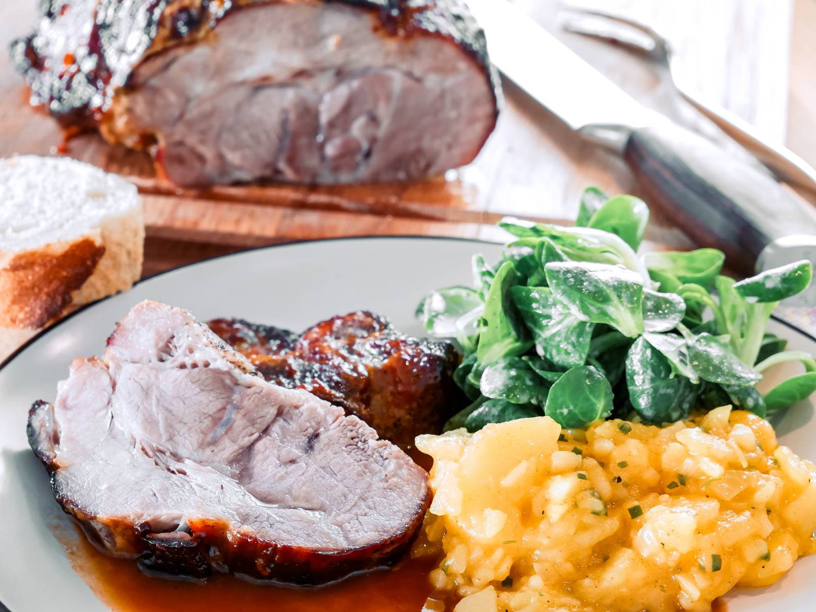 salzbraten im backofen
