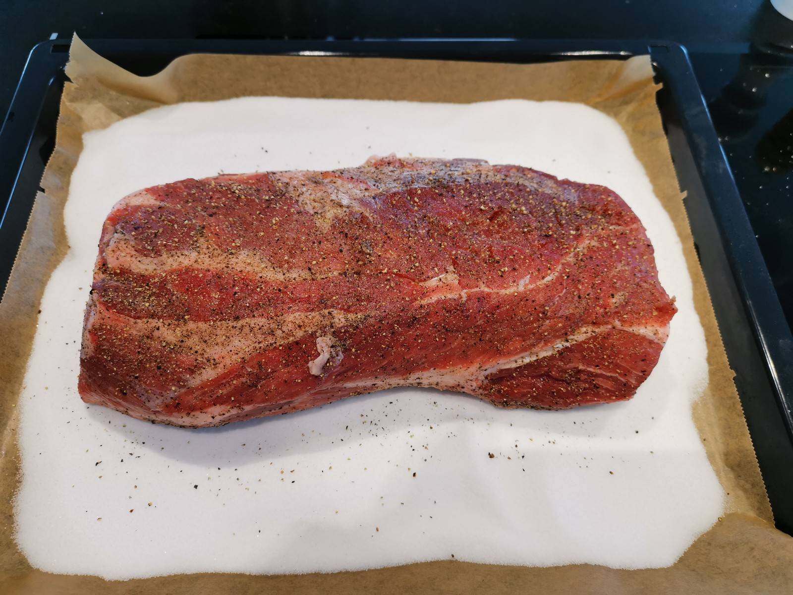 salzbraten im backofen