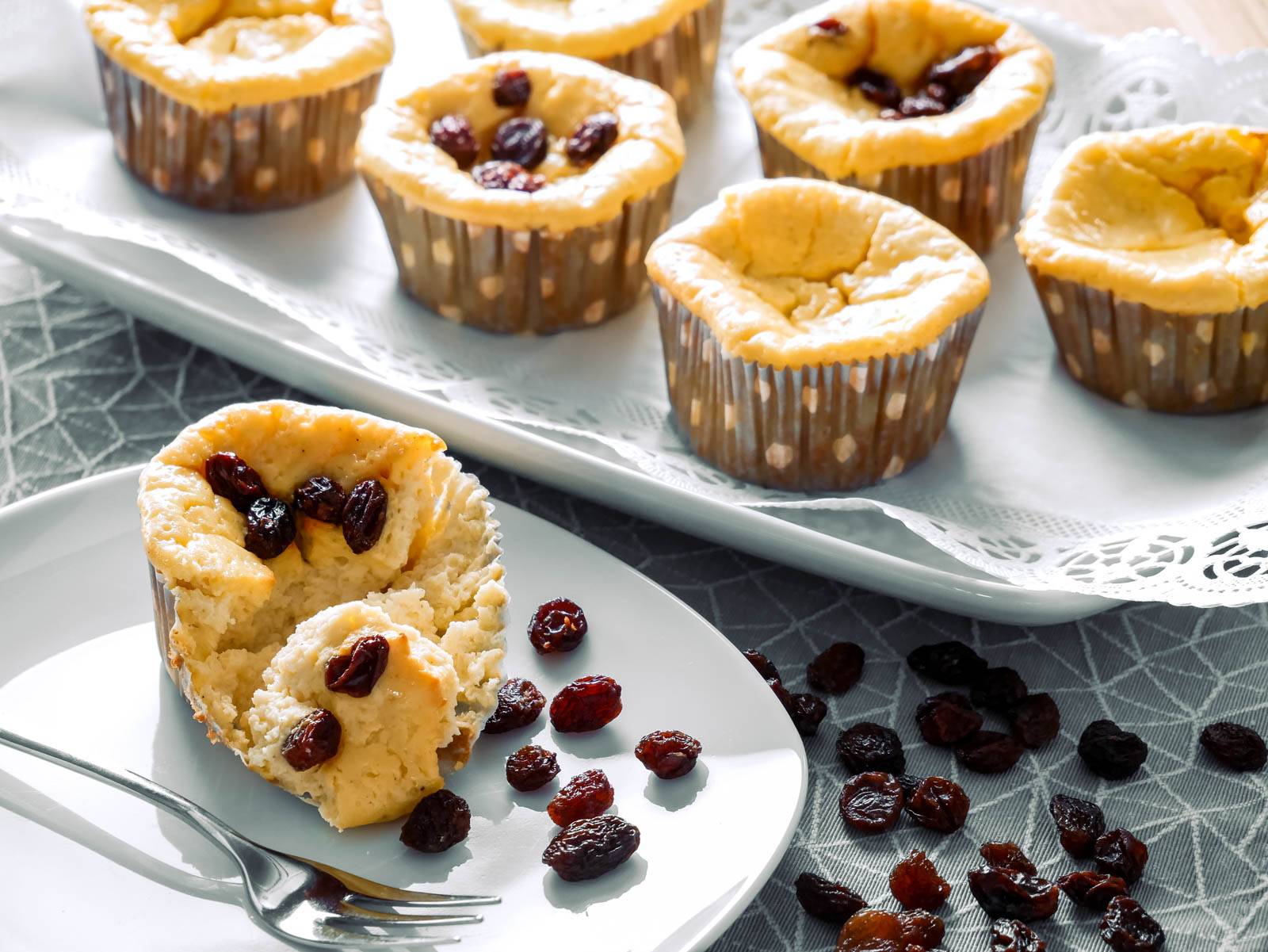 schnelle käsekuchen muffins ohne boden