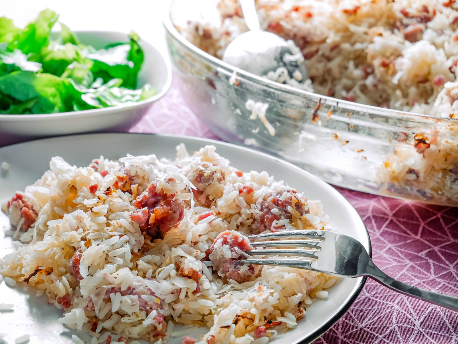 knoblauch reis