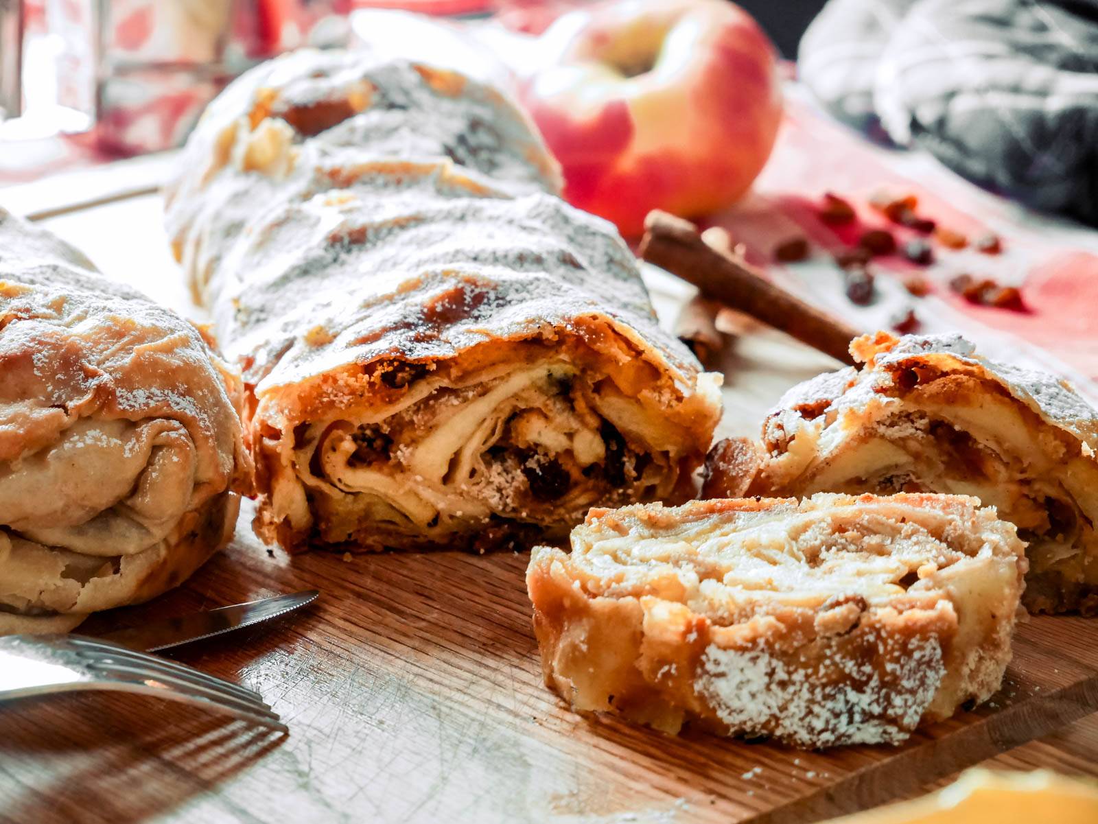 apfelstrudel mit strudelteig