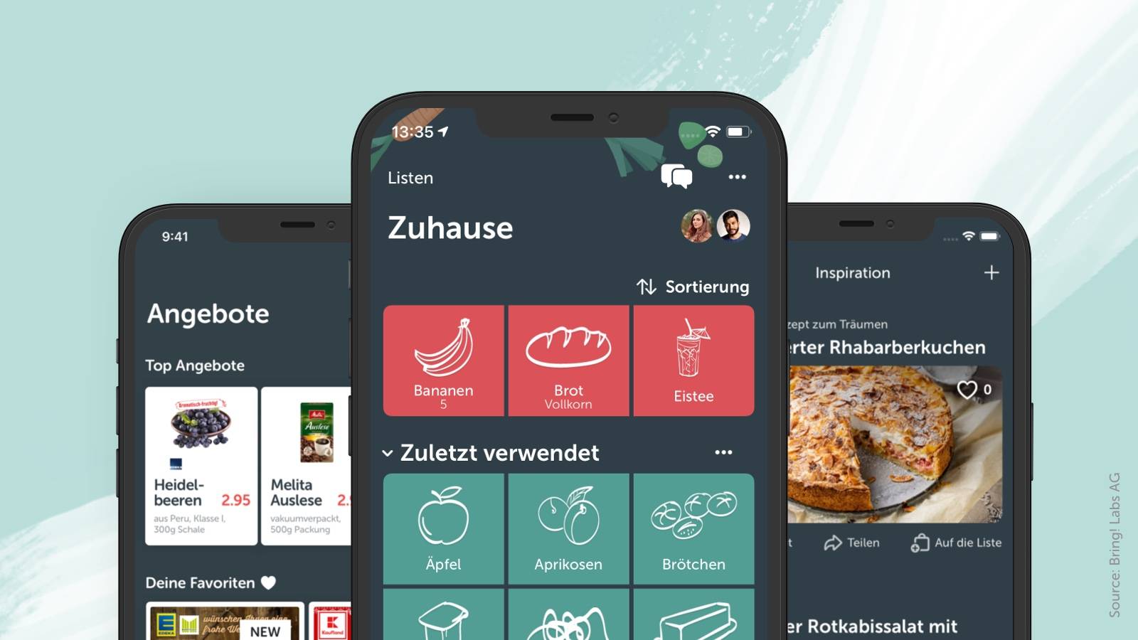Die einfachste Einkaufsliste zum Teilen