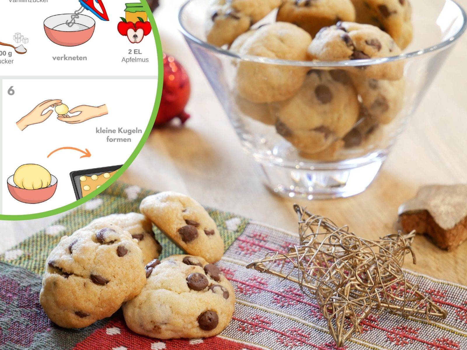 Vorschaubild Sketchrezept für Cookies (vegan) Vorschaubild Sketchrezept für Cookies (vegan)